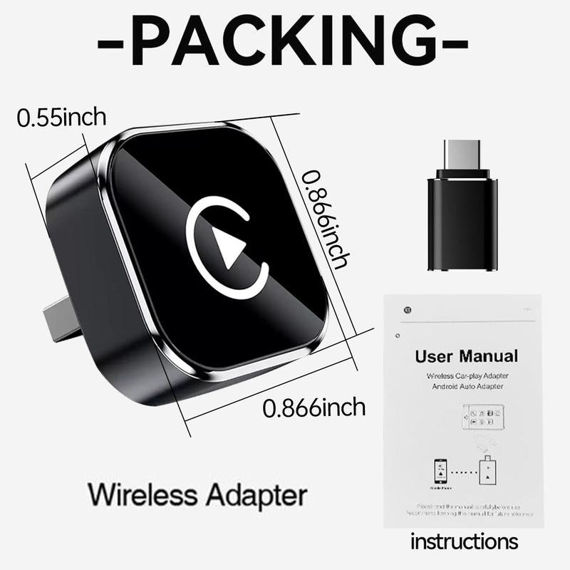 2 in 1 Wireless CarPlay Adapter