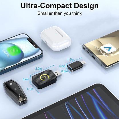 2 in 1 Wireless CarPlay Adapter