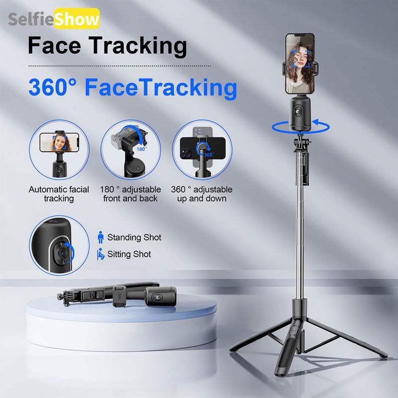 Smart AI Facial Recognition Phone Tripod