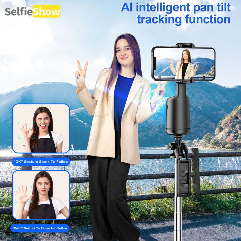 Smart AI Facial Recognition Phone Tripod